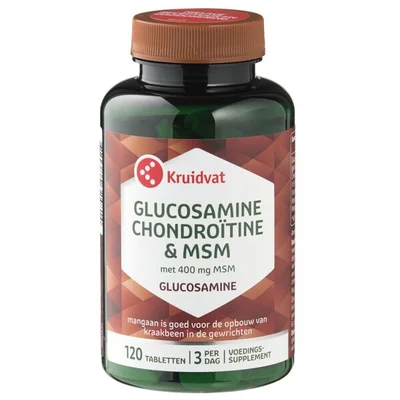 Kruidvat Glucosamine Chondroitine en MSM Tabletten