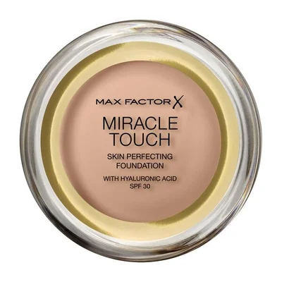 Max Factor Miracle Touch 45 Warm Almond Skin Perfecting Foundation