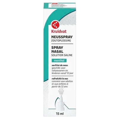 Kruidvat Menthol Zoutoplossing Neusspray