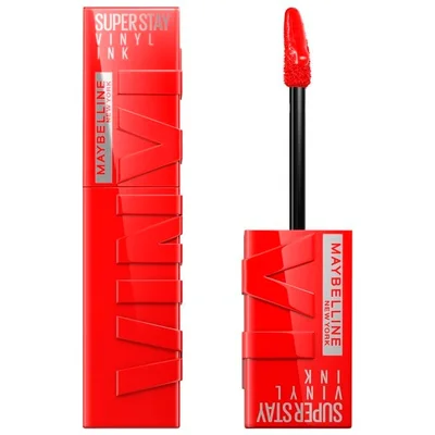 Maybelline New York SuperStay Vinyl Ink 25 Red-Hot Lipstick