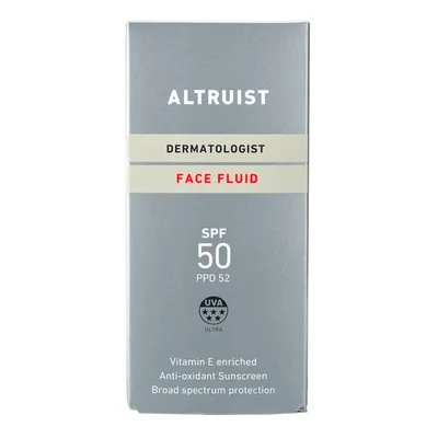 Altruist Dermatologist SPF50 Face Fluid