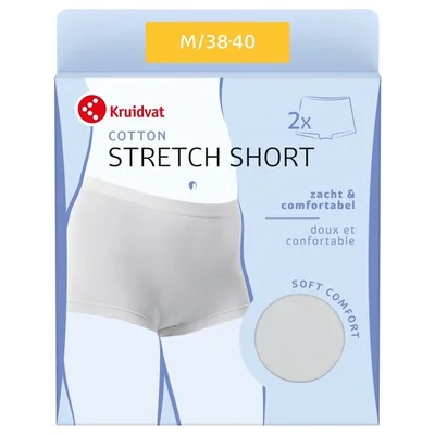 Kruidvat Cotton Stretch Damesshort
