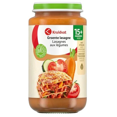 Kruidvat 15+M Bio Groentelasagne Maaltijd