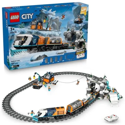 LEGO City 60470 Onderzoekstrein Op De Noordpool