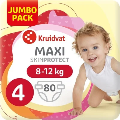 Kruidvat Maxi Maat 4 Luiers Jumbopack