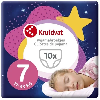 Kruidvat Girlz Medium Pyjamabroekjes