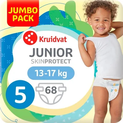 Kruidvat Junior Maat 5 Luiers Jumbopack