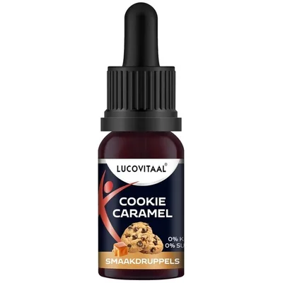 Lucovitaal Cookie Caramel Smaakdruppels
