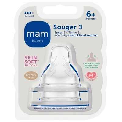 Mam Soft 3 Flesspeen