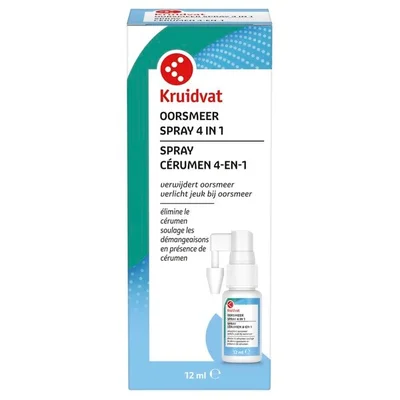 Kruidvat 4-in-1 Oorsmeerspray
