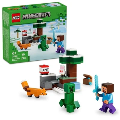 LEGO Minecraft 21583 Steve's Taiga-avontuur