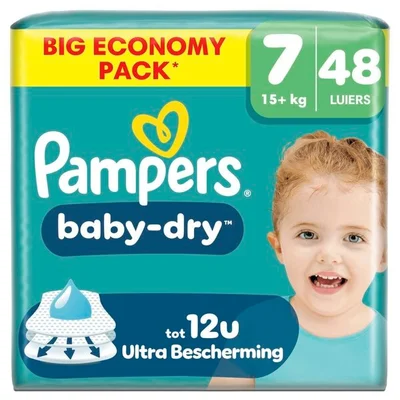 Pampers Baby-Dry Maat 7 Luiers