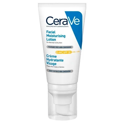 CeraVe SPF50 Hydraterende Gezichtscrème