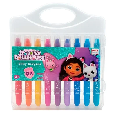DreamWorks Gabby's Dollhouse Silky Crayons