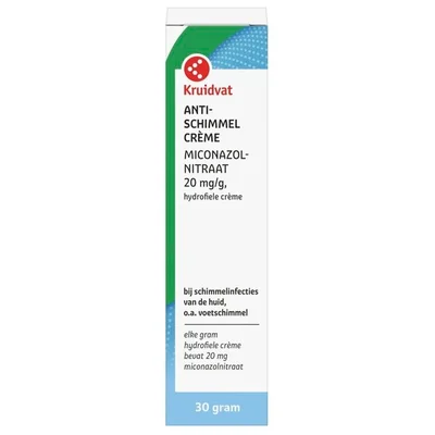 Kruidvat Miconazolnitraat 20mg/g Anti-Schimmelcrème