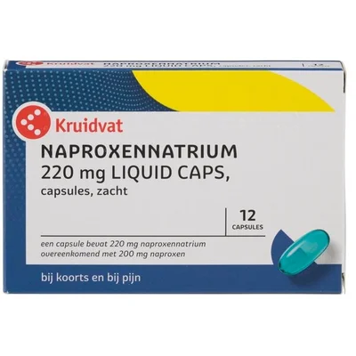 Kruidvat Naproxennatrium 220mg Liquid Caps