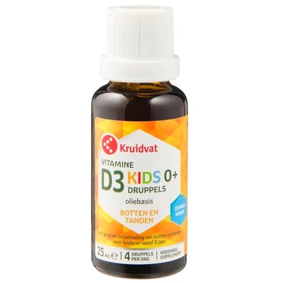 Kruidvat Kids 0+ Vitamine D3 Druppels op Oliebasis