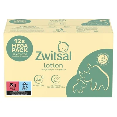Zwitsal Lotion Billendoekjes
