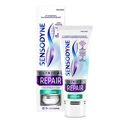 Sensodyne Clinical Repair Deep Clean Tandpasta