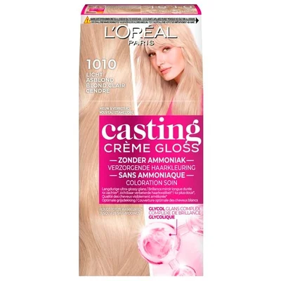 L'Oréal Paris Casting Crème Gloss 1010 Licht Asblond Verzorgende Haarkleuring