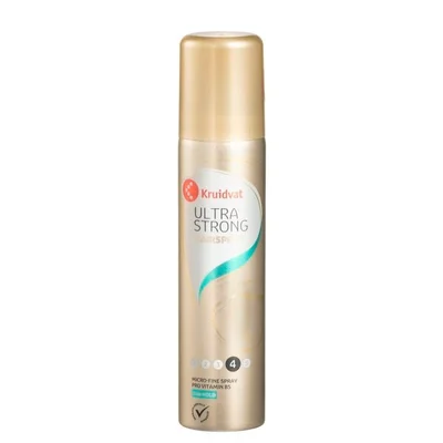 Kruidvat 4 Ultra Strong Haarspray