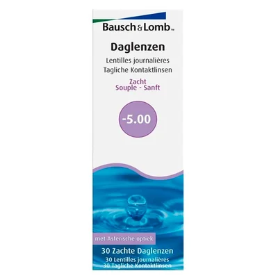 Bausch & Lomb -5.00 Zachte Daglenzen