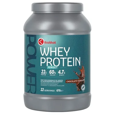 Kruidvat Perfect Whey Protein Chocolate Proteïnepoeder