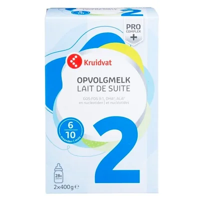 Kruidvat Standaard 2 6-10+M Opvolgmelk