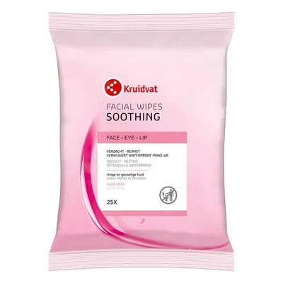 Kruidvat Cleansing Soothing Gezichtsreinigingsdoekjes