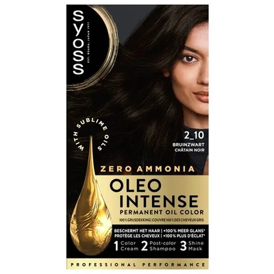 Syoss Oleo Intense 2-10 Bruinzwart Haarkleuring
