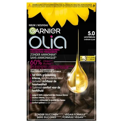Garnier Olia 5.0 Lichtbruin Permanente Haarkleuring