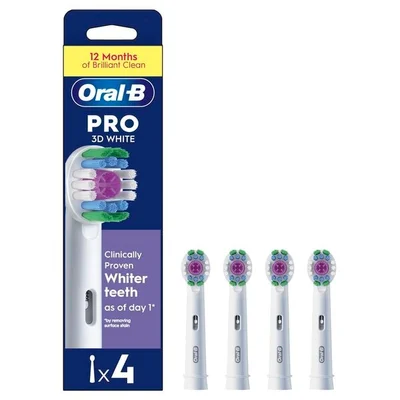 Oral-B Pro 3D White Opzetborstels