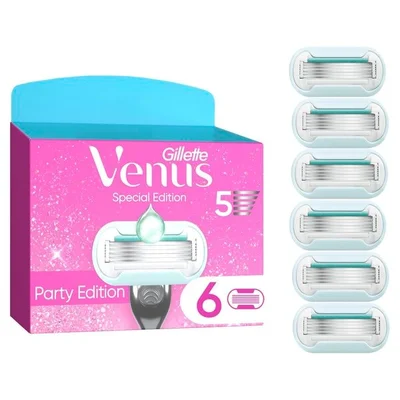Gillette Venus Party Edition Navulmesjes