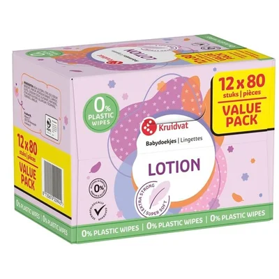 Kruidvat Lotion Plasticvrije Babydoekjes