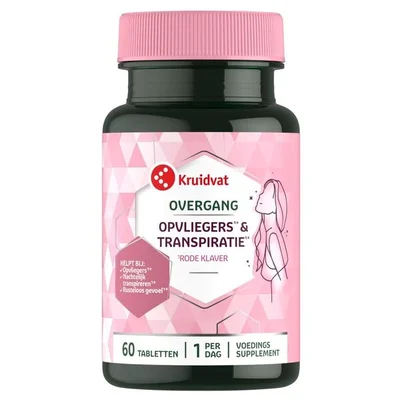 Kruidvat Overgang Opvliegers & Transpiratie Tabletten