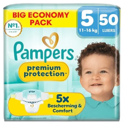 Pampers Premium Protection Maat 5 Luiers