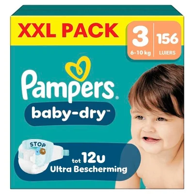 Pampers Baby-Dry Maat 3 Luiers