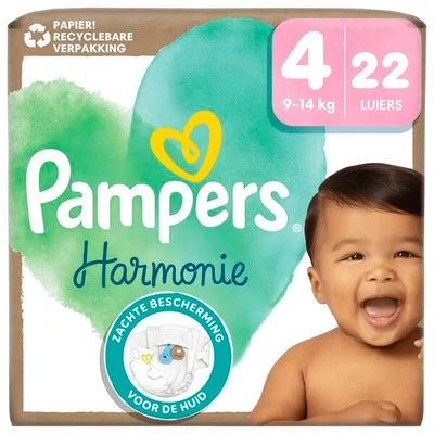 Pampers Harmonie Maat 4 Luiers