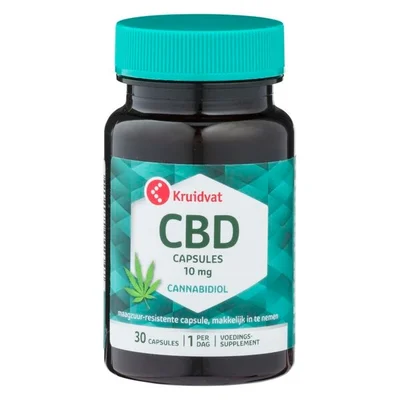 Kruidvat 10mg CBD Capsules