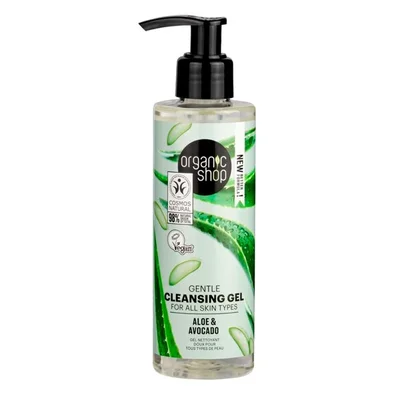Organic Shop Aloe & Avocado Gentle Cleansing Gel