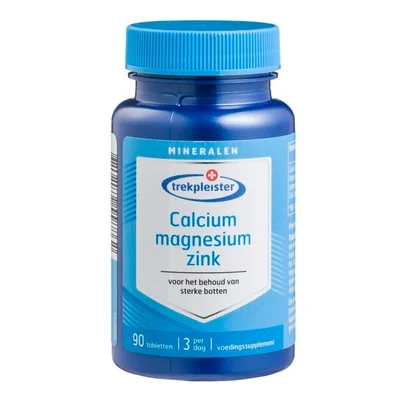Trekpleister Calcium Magnesium Zink Tabletten