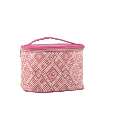 Trekpleister Boxmodel Toilettas met Aztecprint