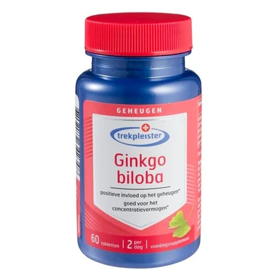 Trekpleister Ginkgo Biloba Tabletten