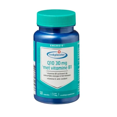 Trekpleister Q10 30 mg met Vitamine B1 Capsules