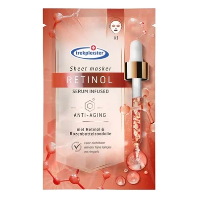 Trekpleister Retinol Anti-Age Sheetmasker