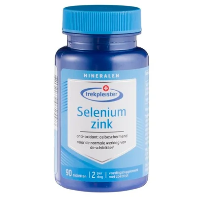 Trekpleister Selenium Zink Tabletten