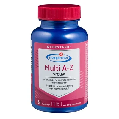 Trekpleister Multi A-Z Vrouw Tabletten