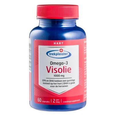 Trekpleister Omega 3 Visolie 1000mg Capsules