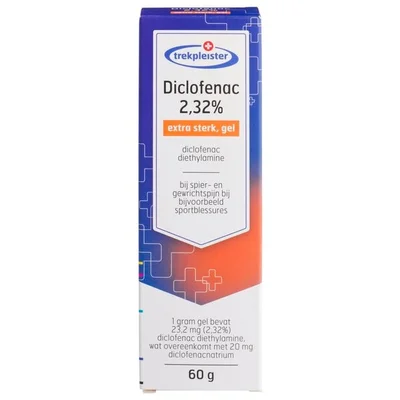 Trekpleister Diclofenac 2,32% Extra Sterk Gel