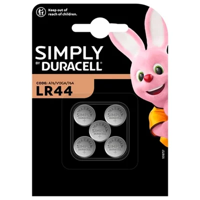Duracell LR44 Knoopcel Batterijen